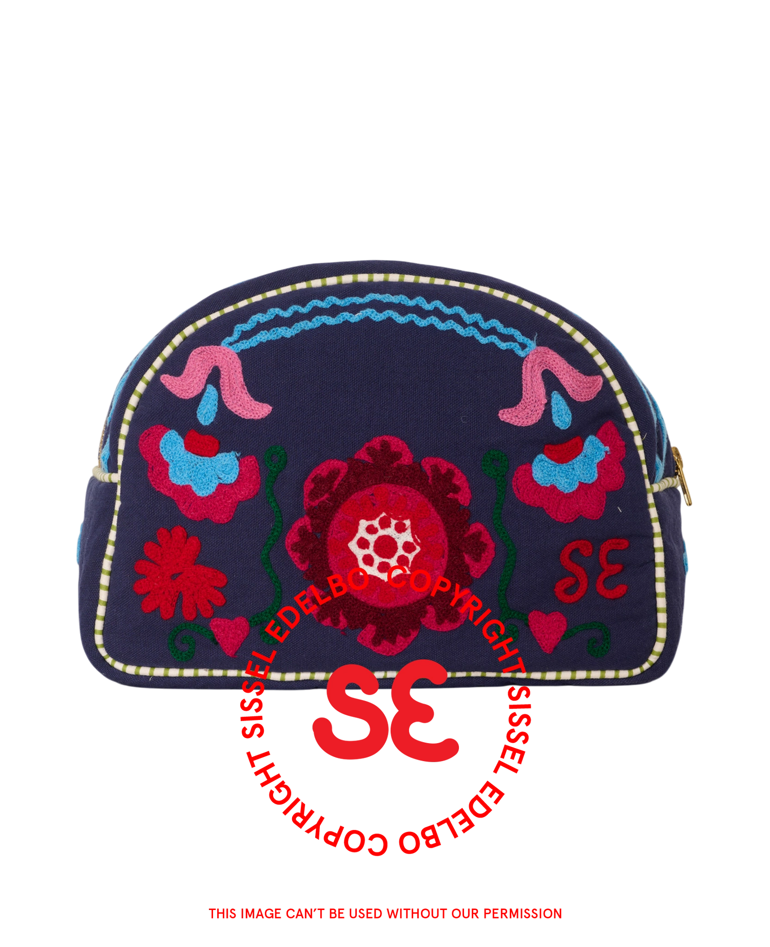 Karla Washbag - Navy Botanic