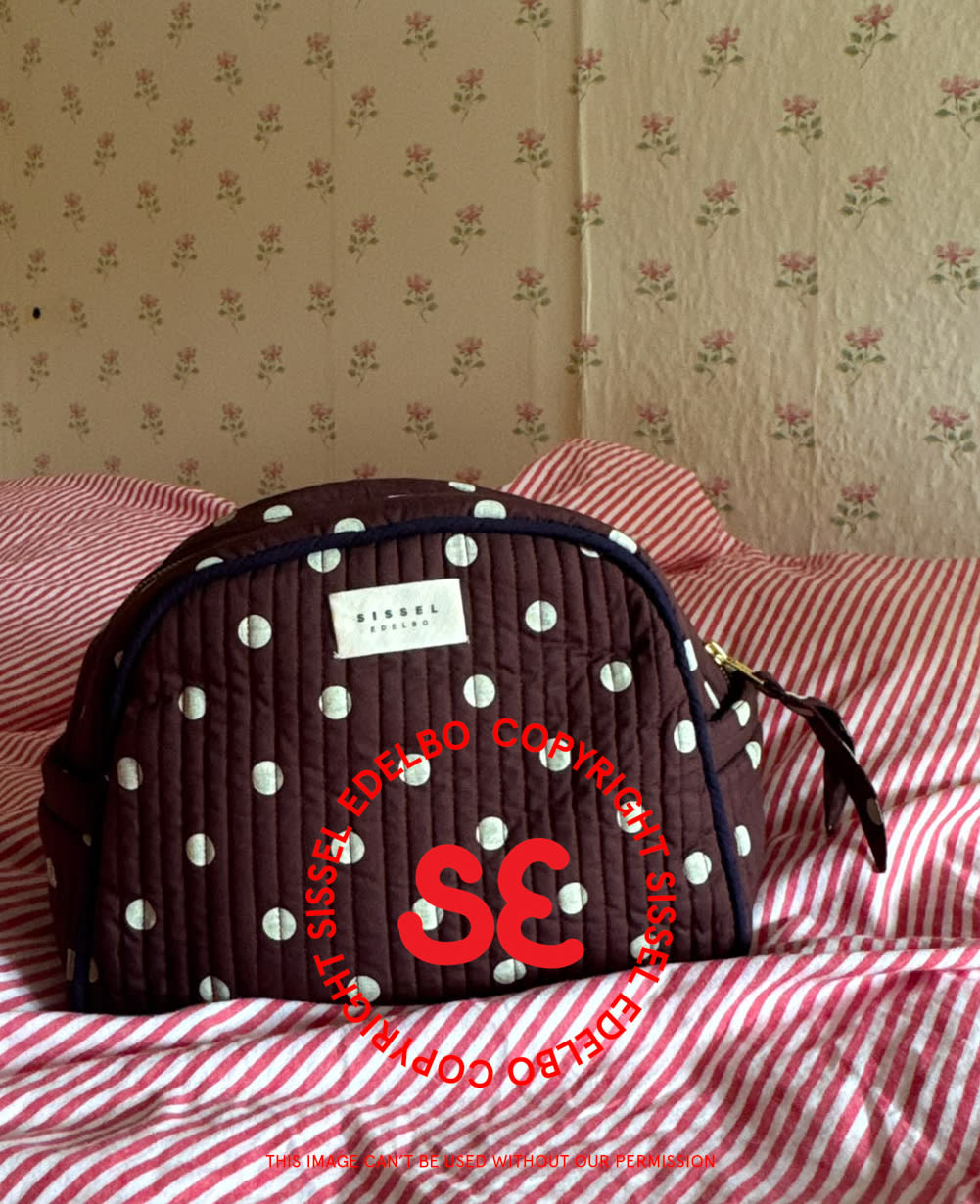 Karla Washbag - Brown Dot