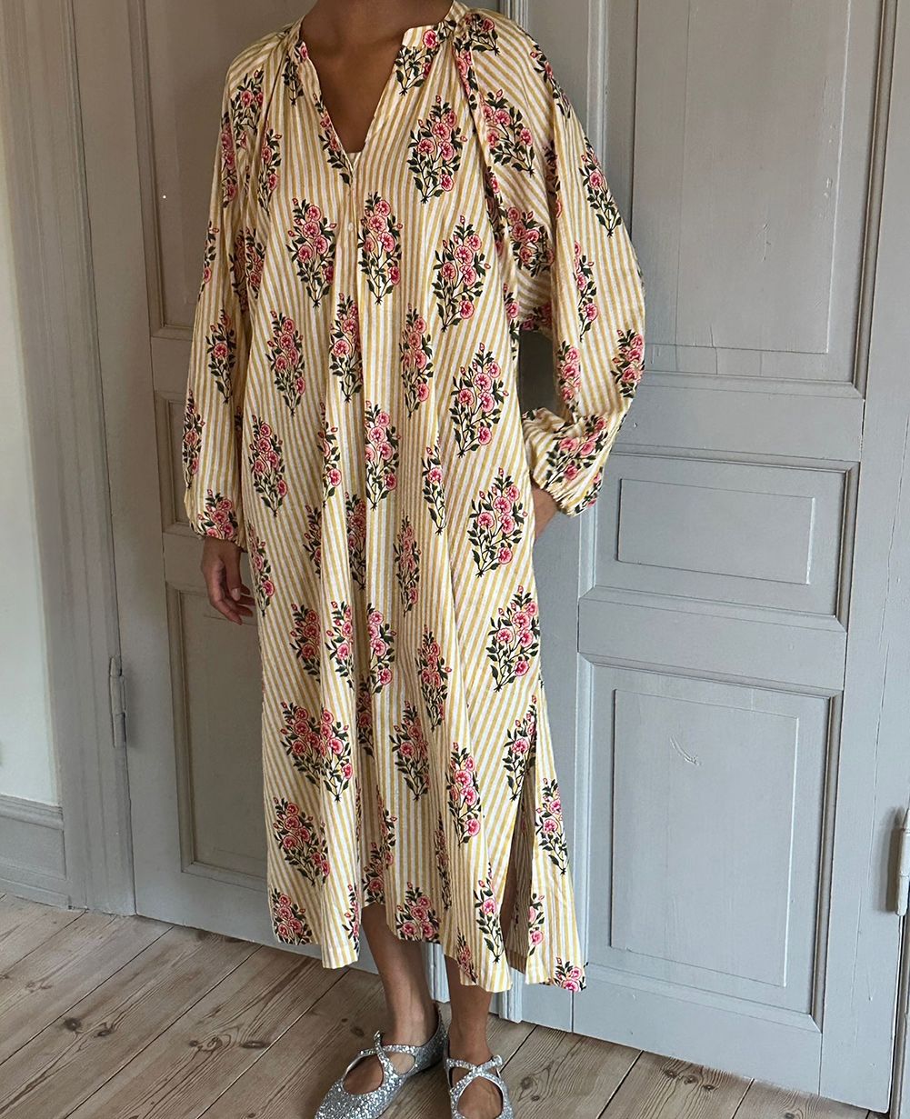 Lara Dress - Golden Yellow