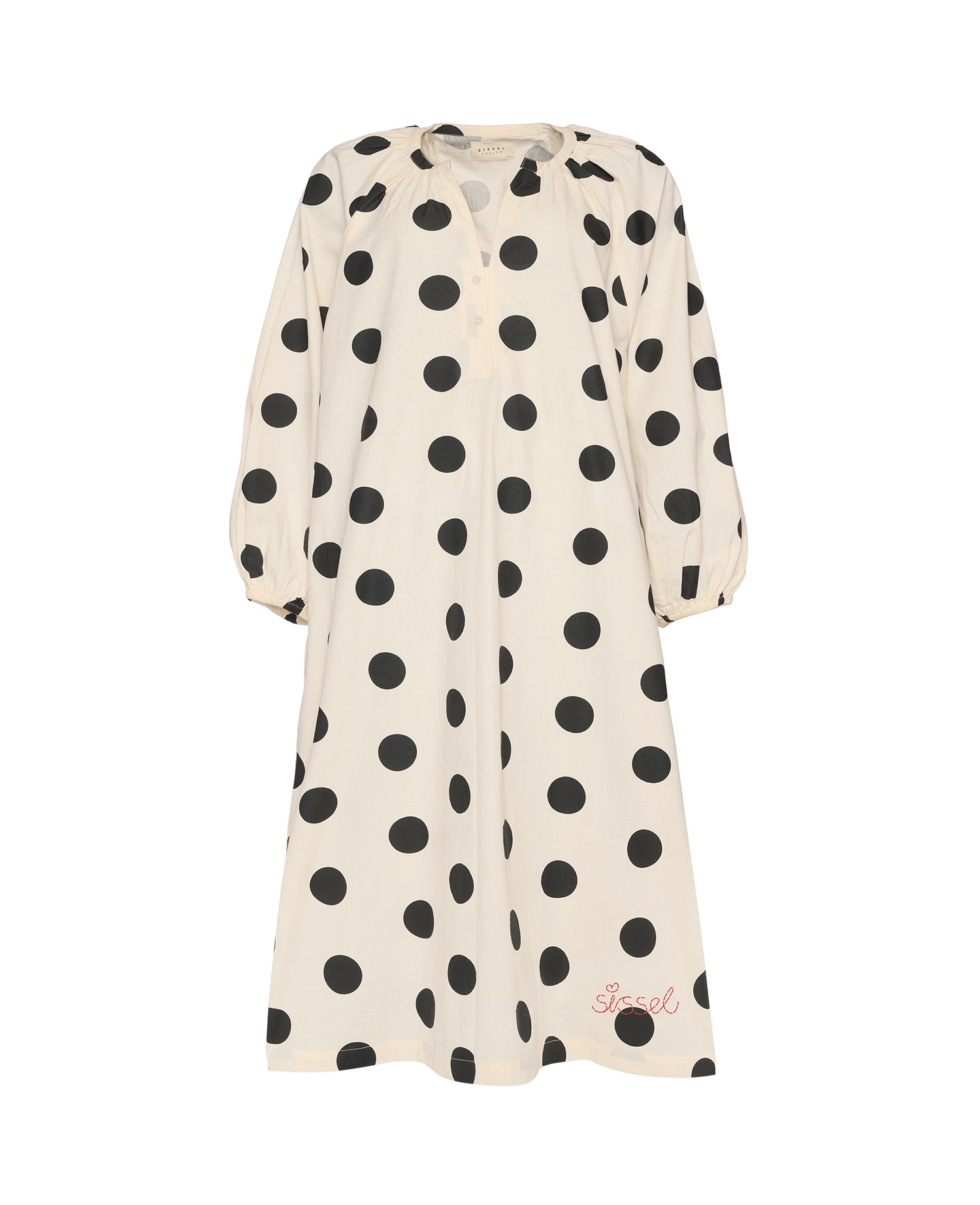Lara Dress - Black Dot