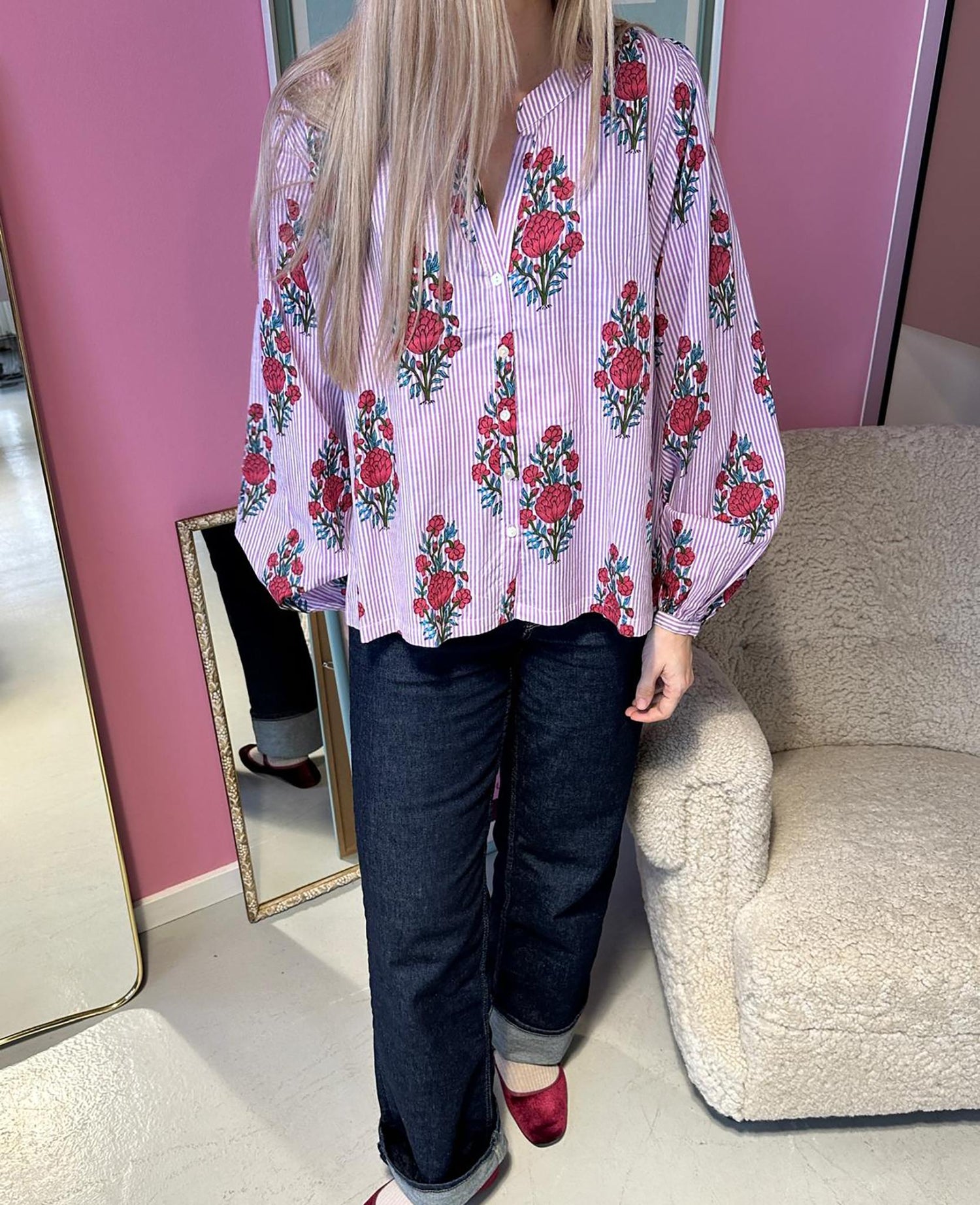 Lara Top - Poetic Purple