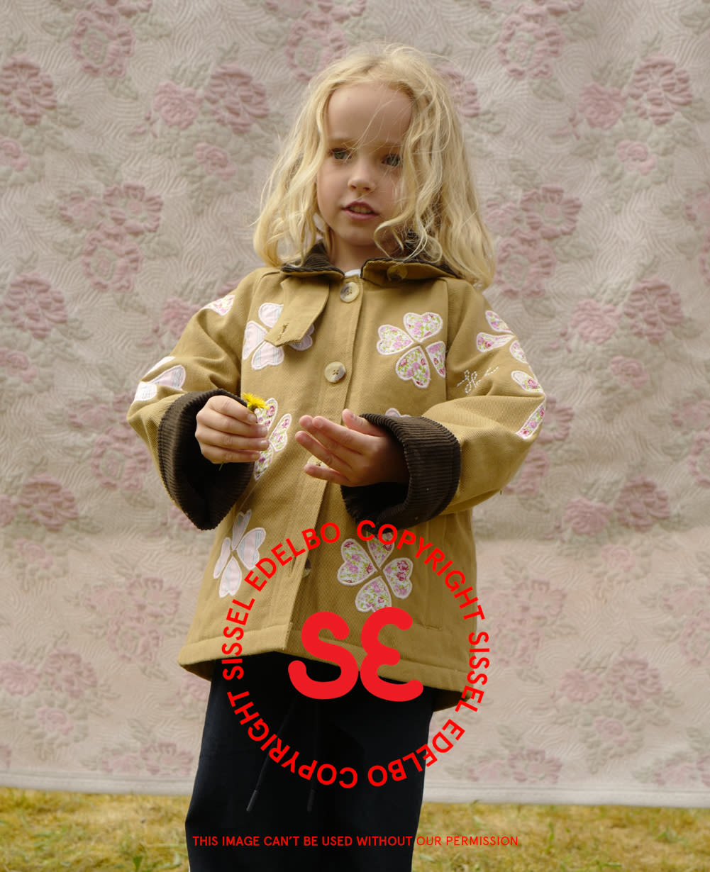 Lillibeth MINI Jacket - Flower Camel