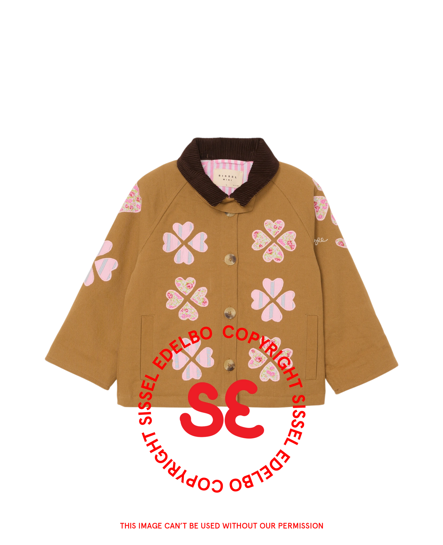 Lillibeth MINI Jacket - Flower Camel