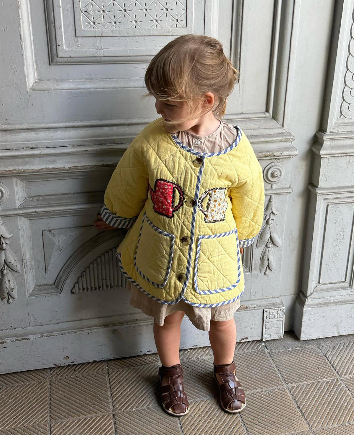 Lou MINI Jacket - Popcorn