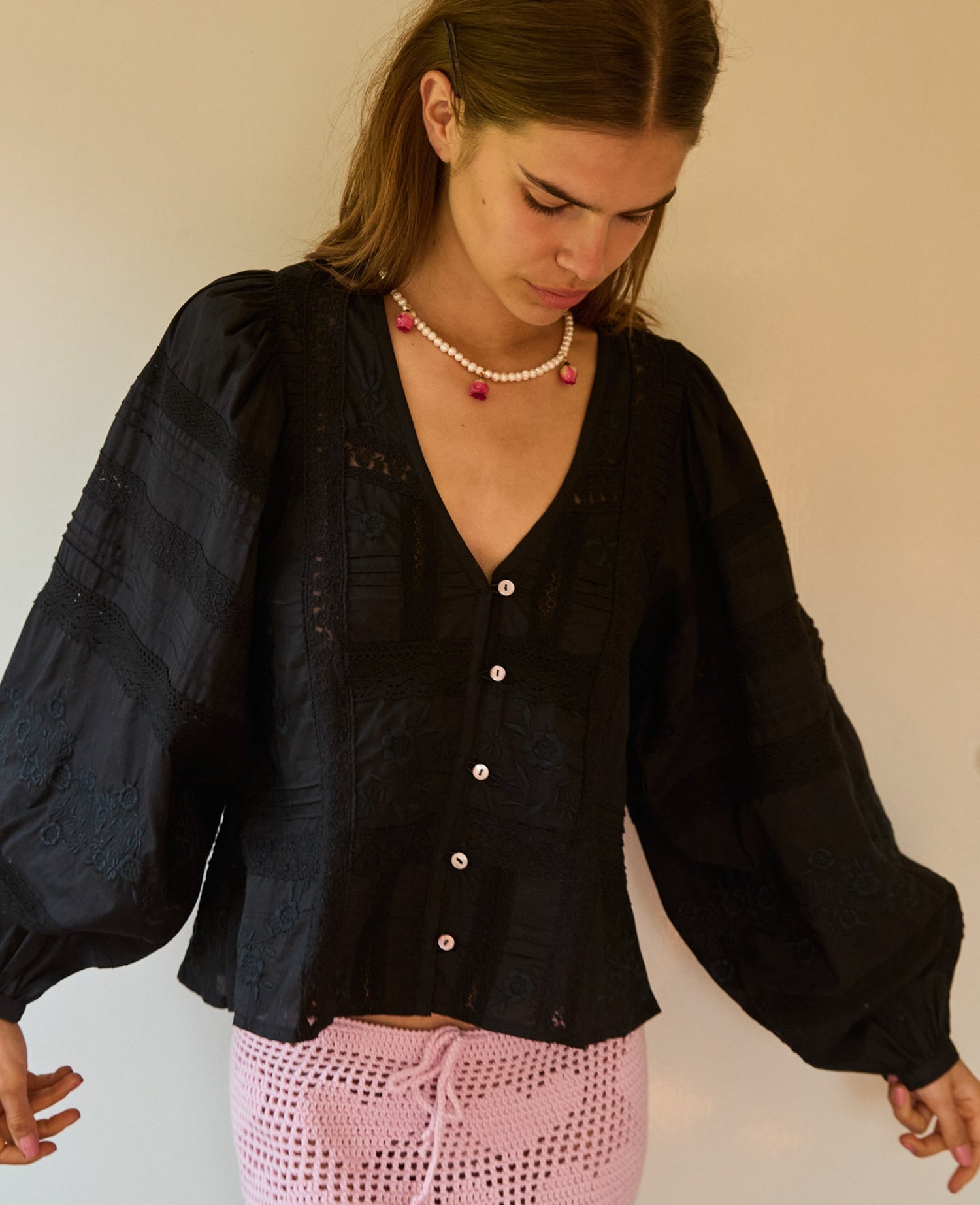 Mabel Shirt - Almost Black