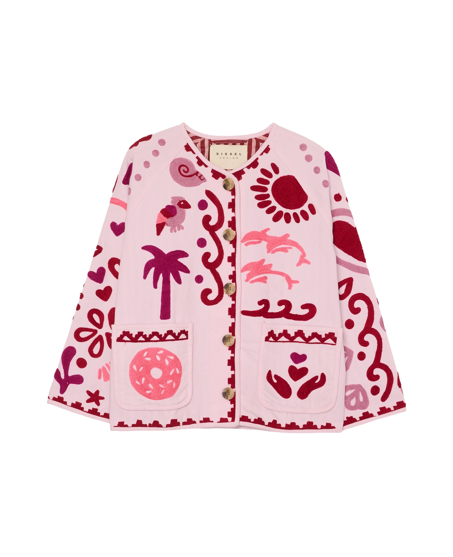 Maggie Jacket - Pink Beach