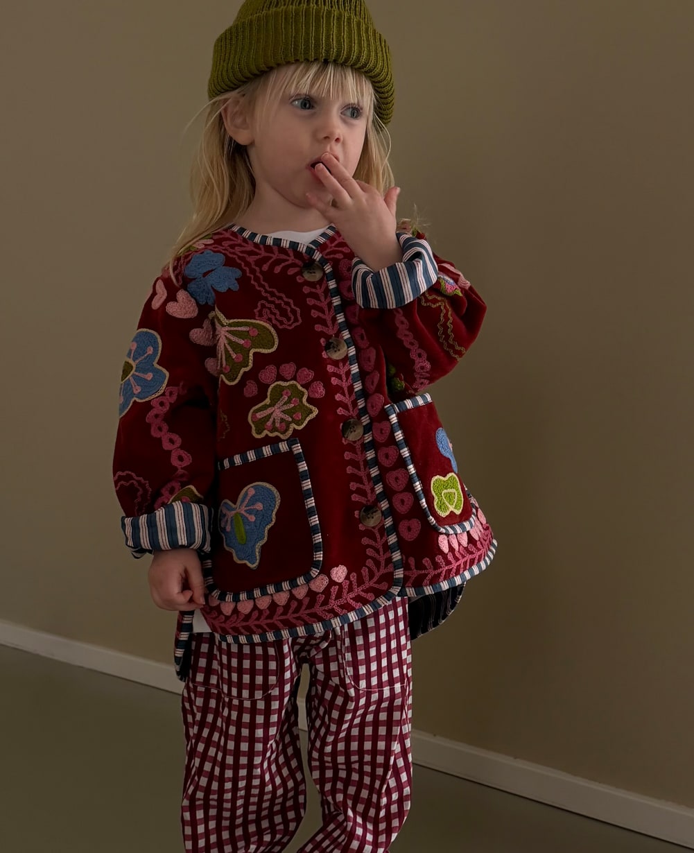 Maggie MINI Jacket - Velvet Burgundy