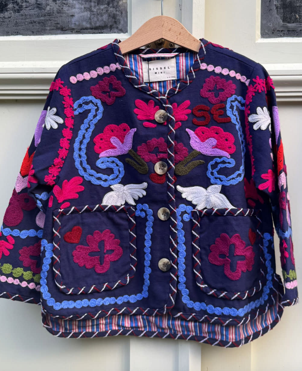 Maggie MINI Jacket - Navy Festival