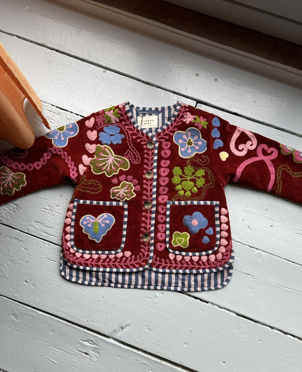 Maggie MINI Jacket - Velvet Burgundy