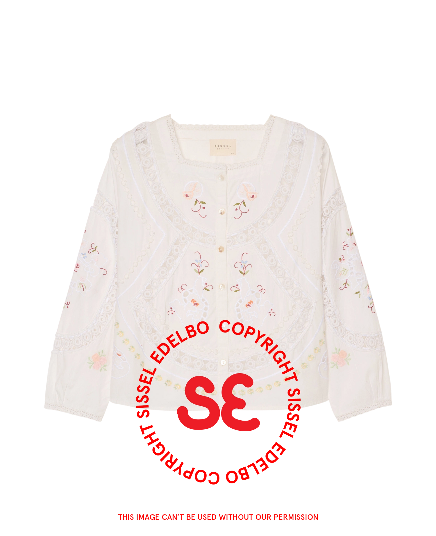 Mauda Top - Vintage White