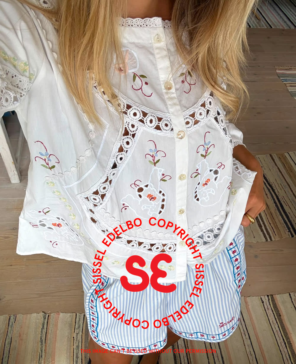 Mauda Top - Vintage White