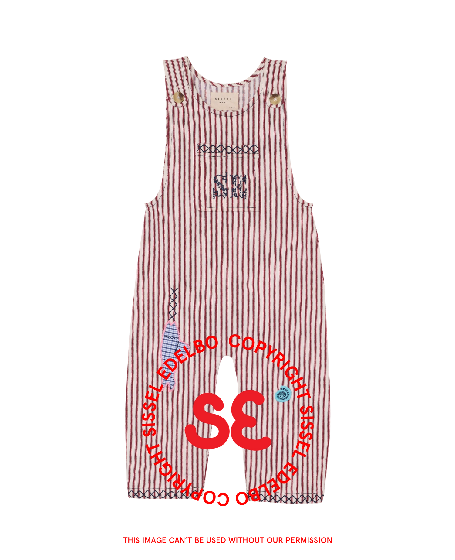 Moxie MINI Overalls - Burgundy Milk Lad