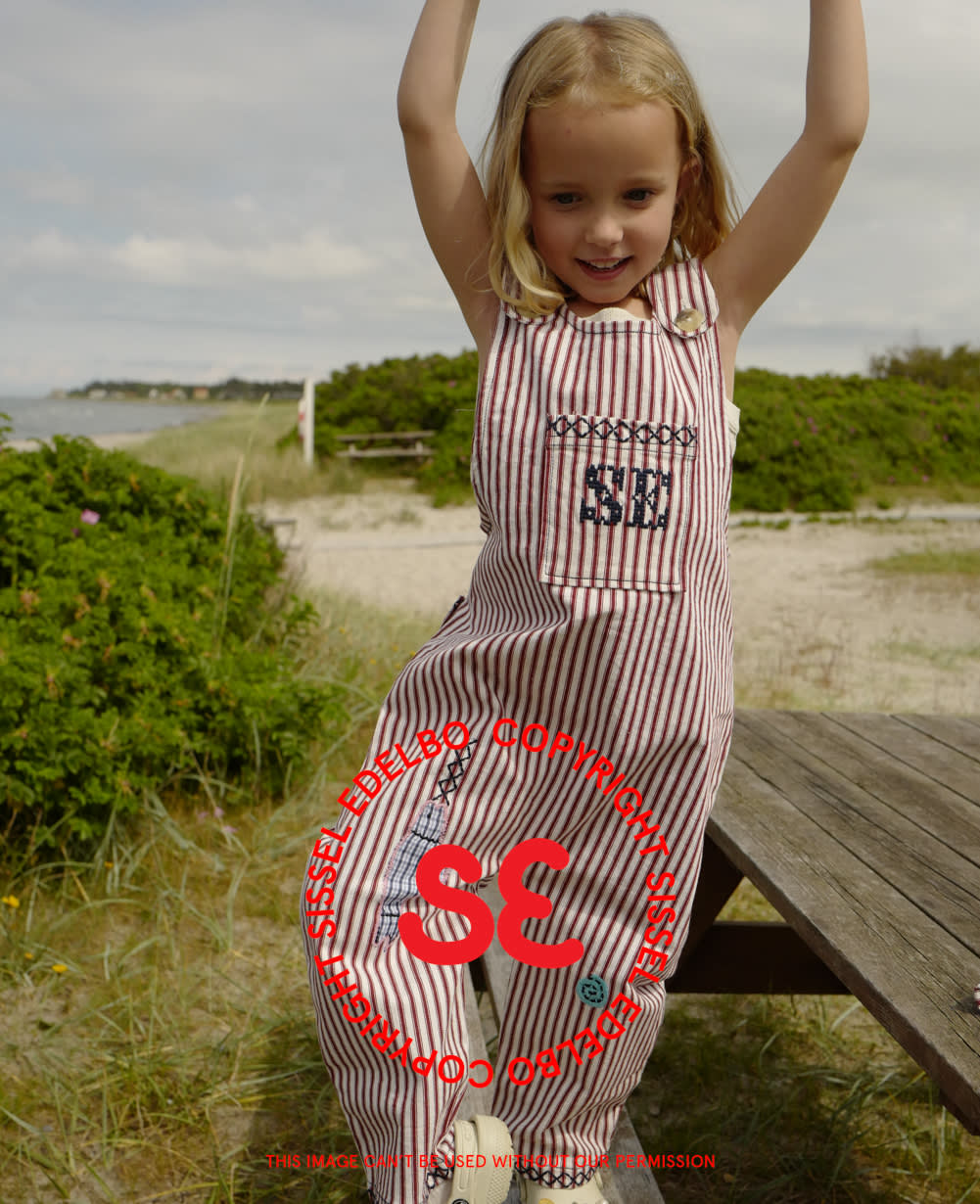 Moxie MINI Overalls - Burgundy Milk Lad