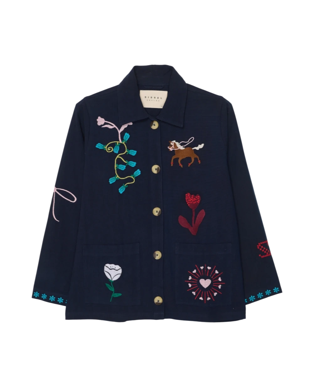 My Jacket - Navy Garden
