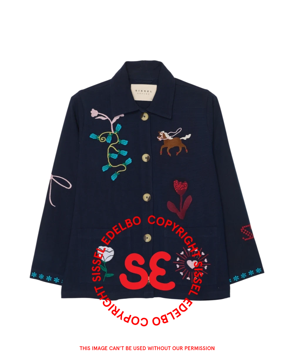 My Jacket - Navy Garden
