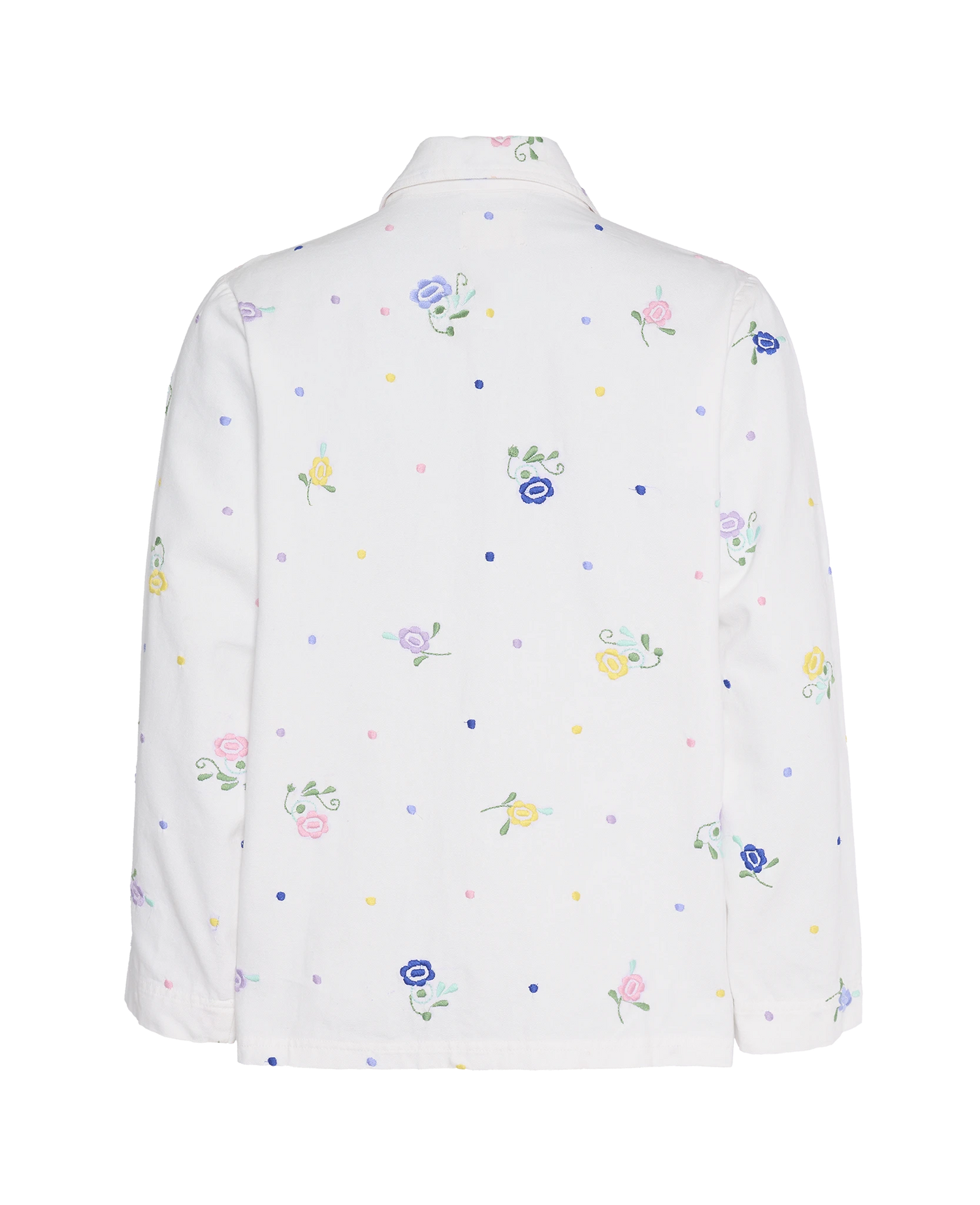 My Jacket - White Flower