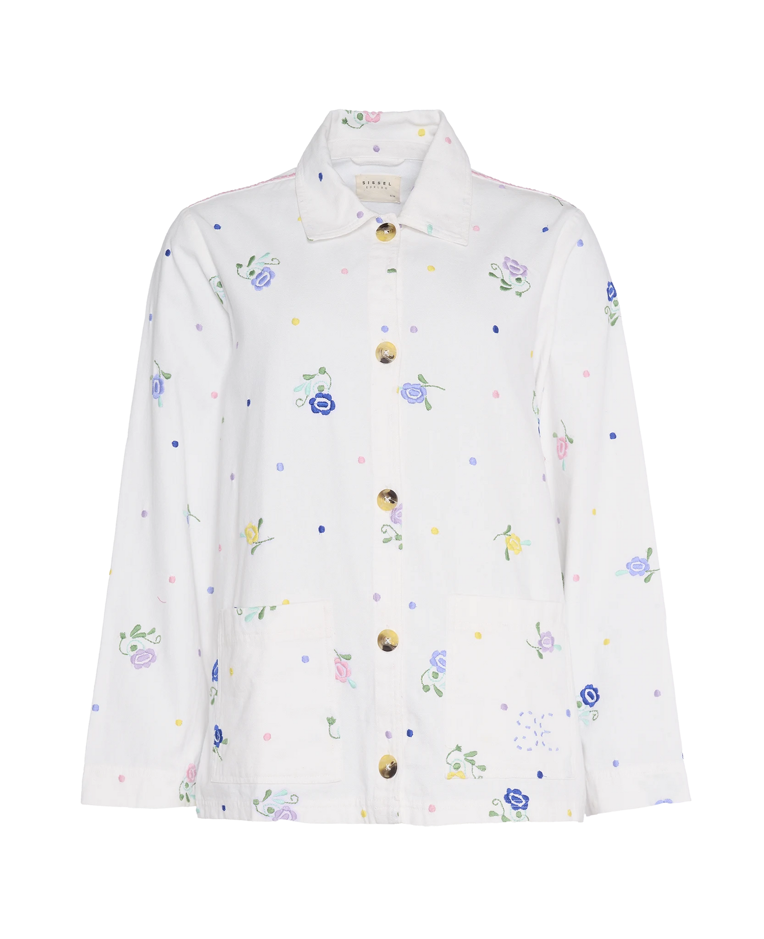 My Jacket - White Flower