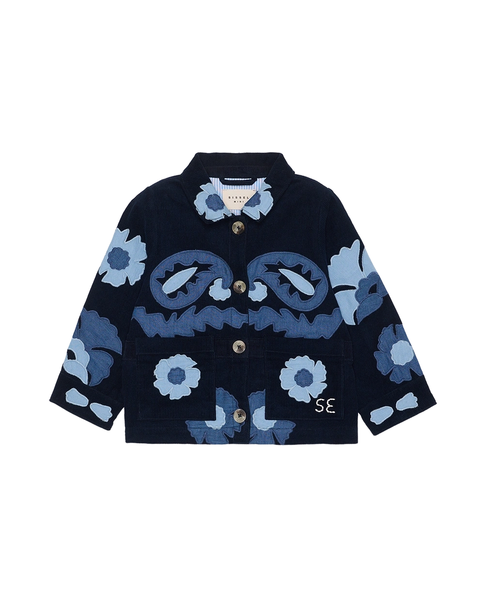 Mya MINI Jacket - Navy Sea