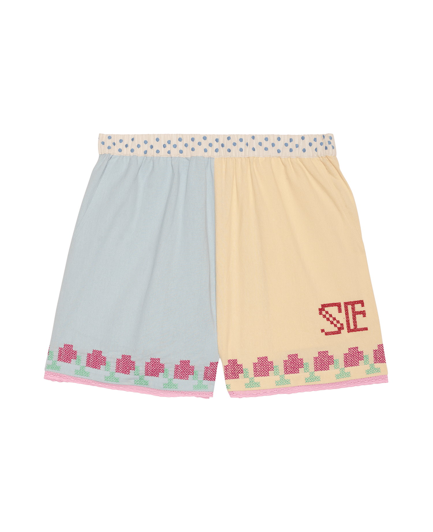 Myra Shorts - Baby Blue