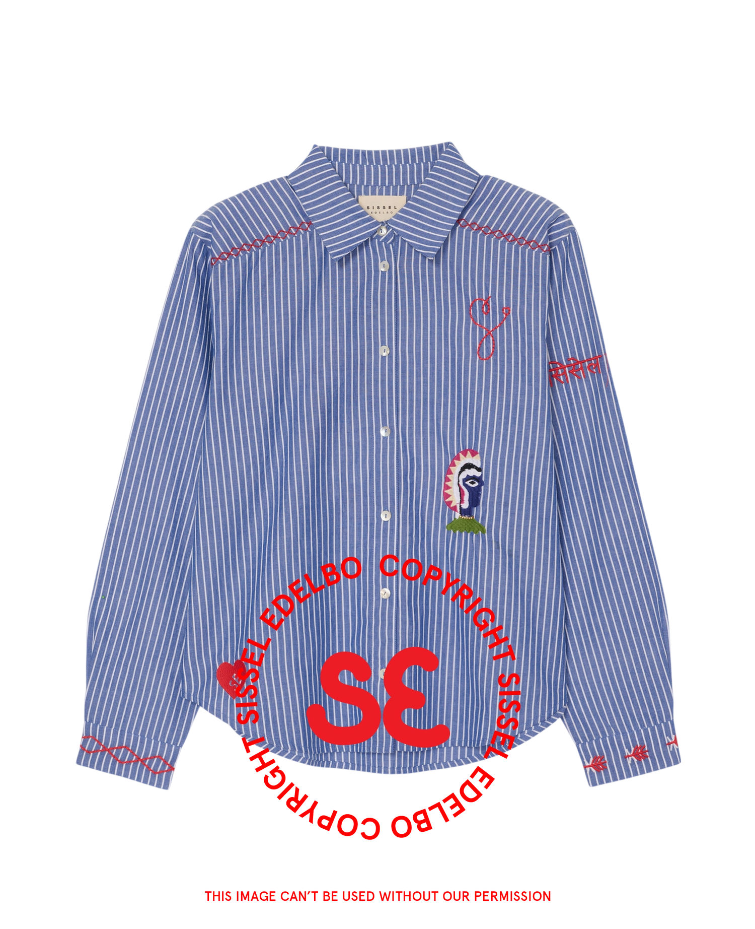 Noa Shirt - Blue Stripes