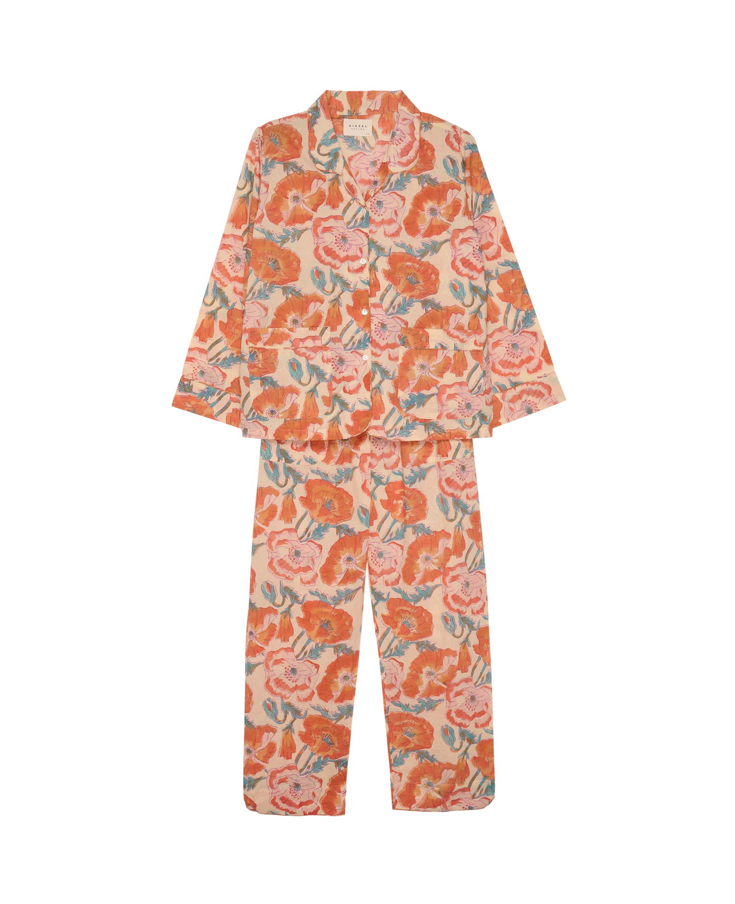 Nuit Pyjamas Set - Orange Blossom