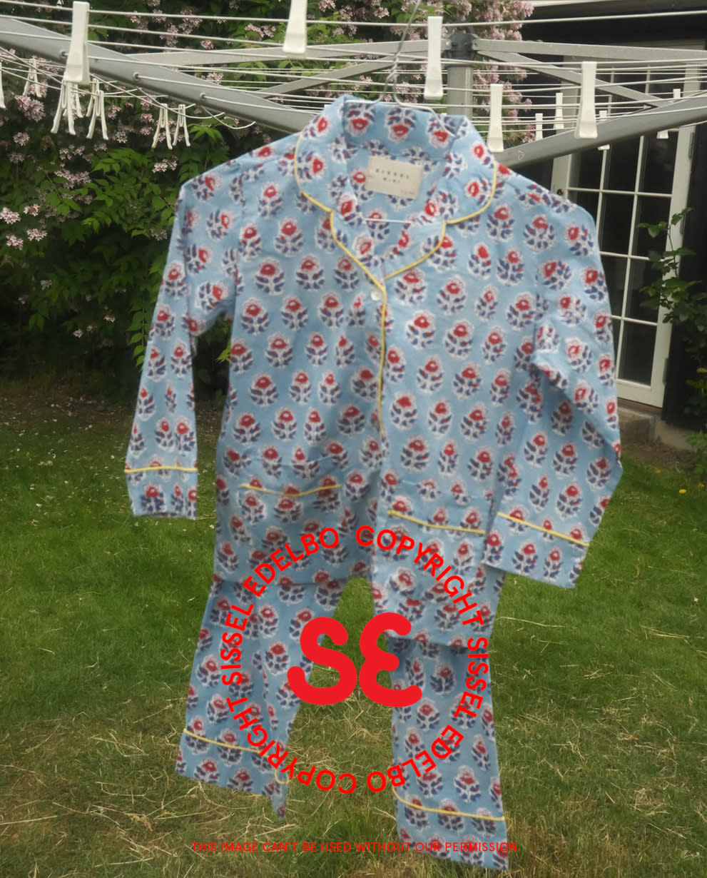 Nuit MINI Pyjamas Set - Blue Flowers