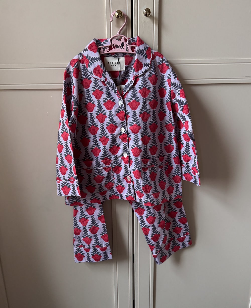 Nuit MINI Pyjamas Set - Red Lavender