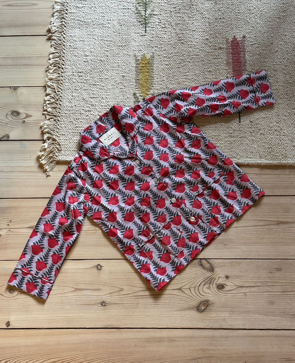 Nuit MINI Pyjamas Set - Red Lavender