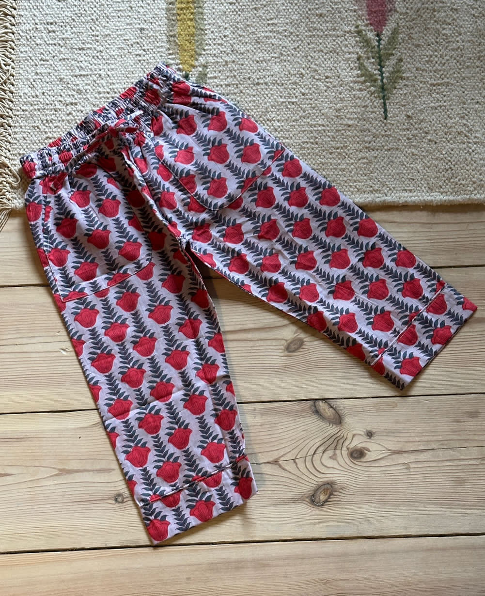Nuit MINI Pyjamas Set - Red Lavender