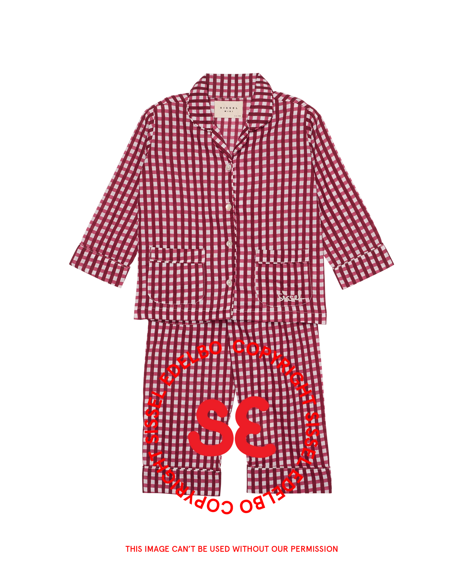 Nuit MINI Pyjamas Set - Berry Hedge