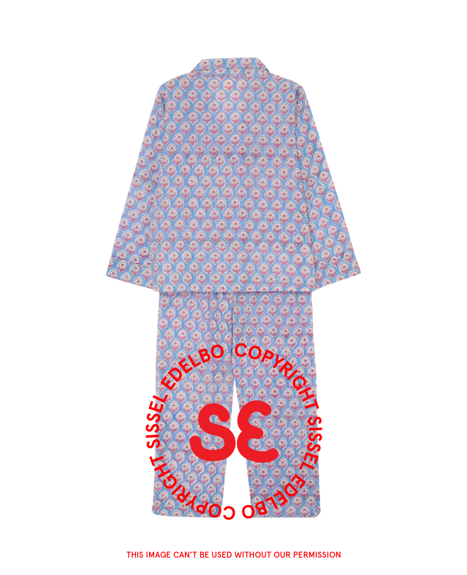 Nuit Pyjamas Set - Cashmere Blue