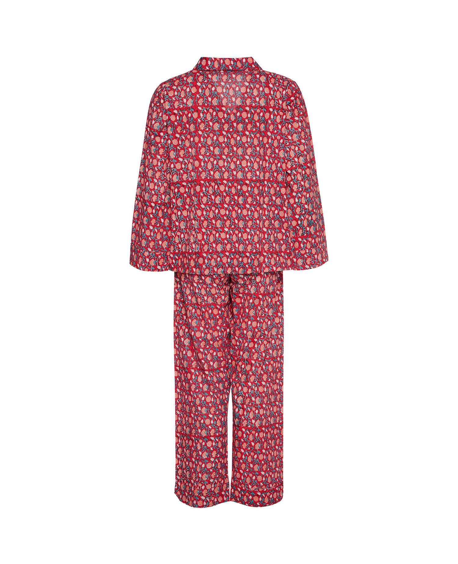 Nuit Pyjamas Set - Red Flower