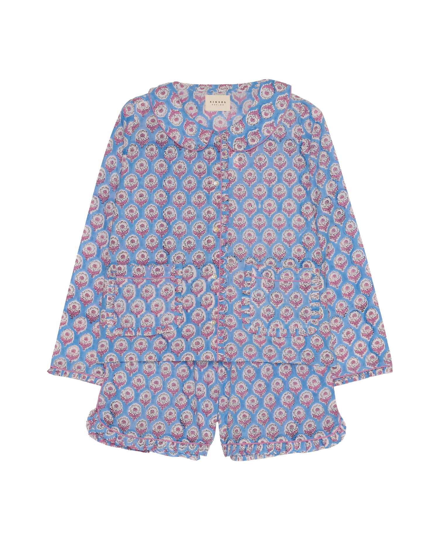 Nuvena Pyjamas Set - Light Blue