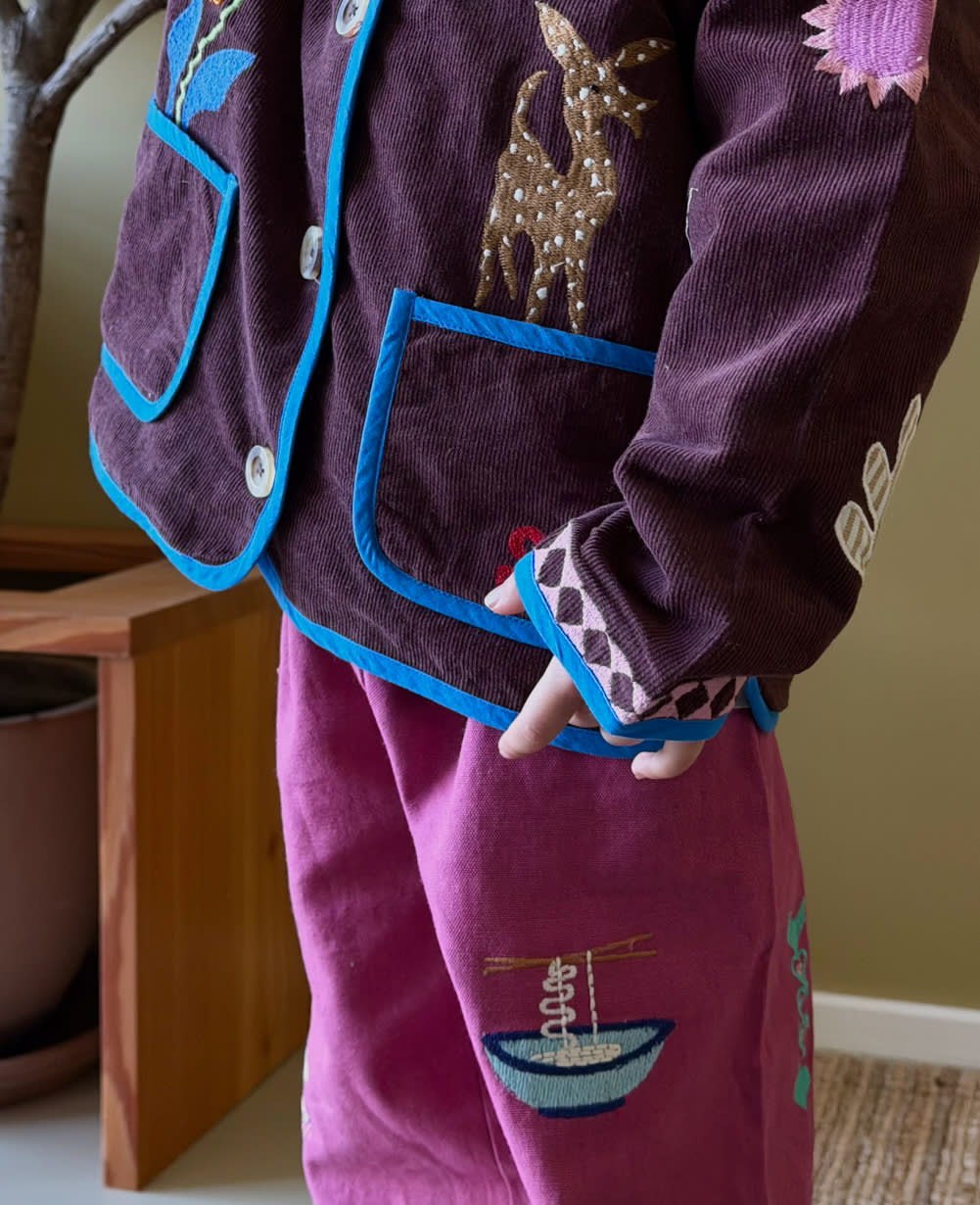 Oda MINI Pants - Violet