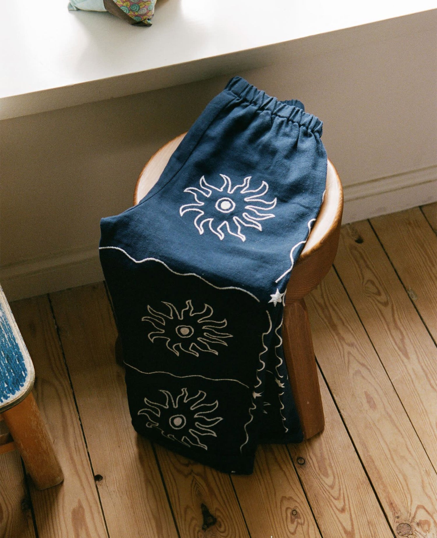 Oda MINI Pants - Navy Sun