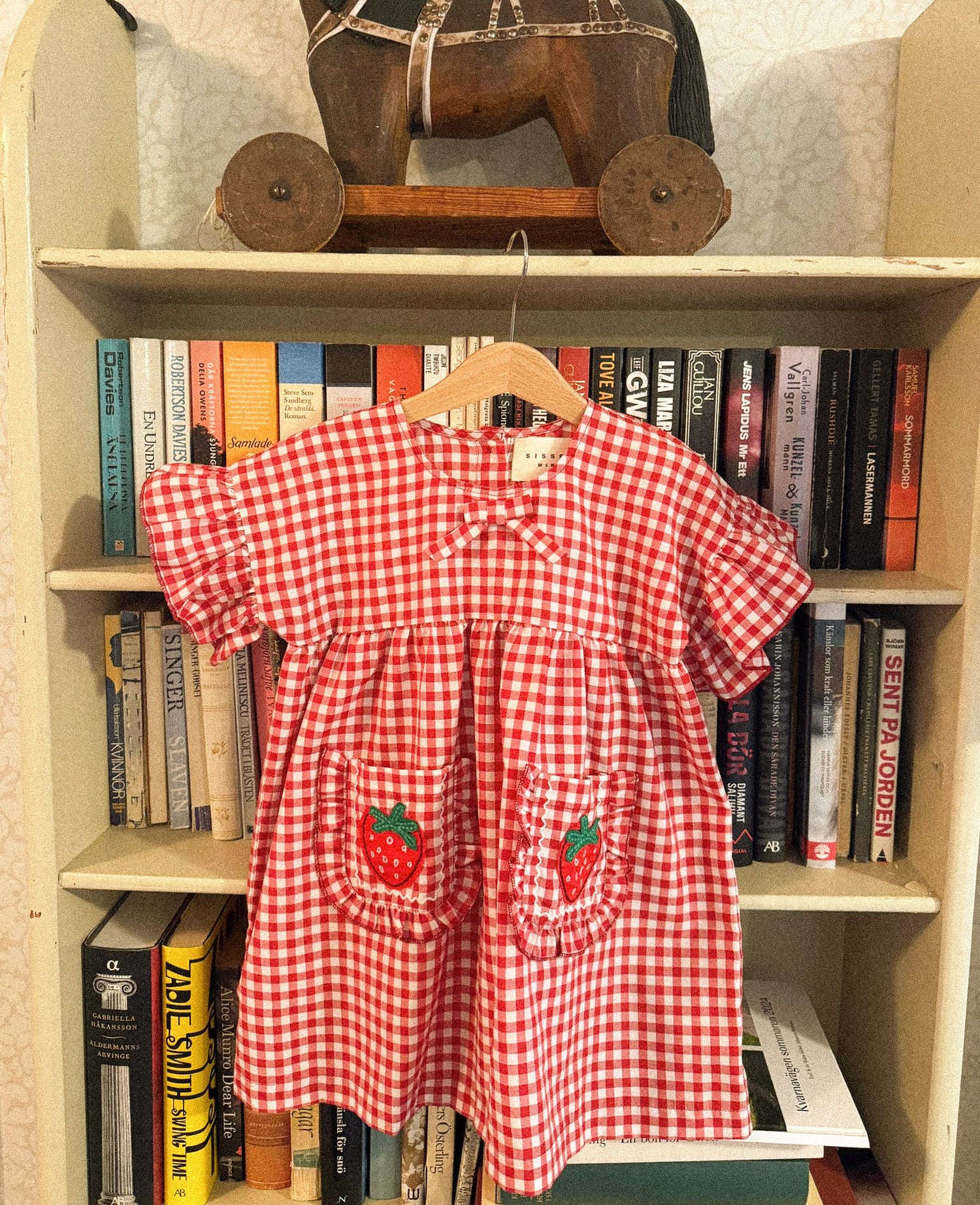 Ohio MINI Dress - Red Checks
