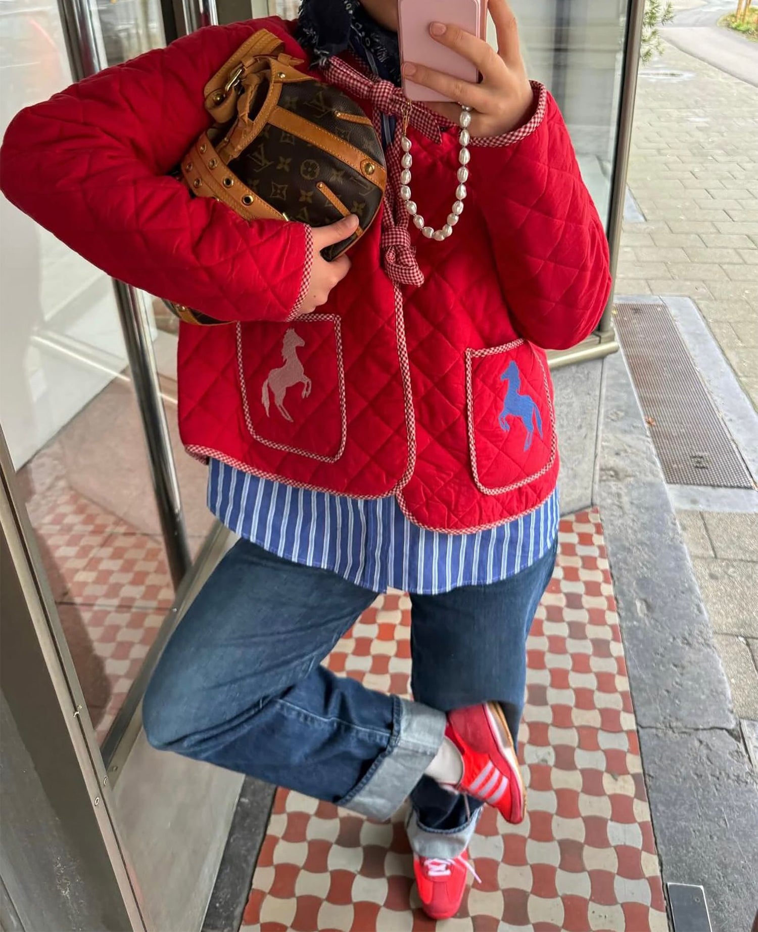 Penny Jacket - Chinese Red