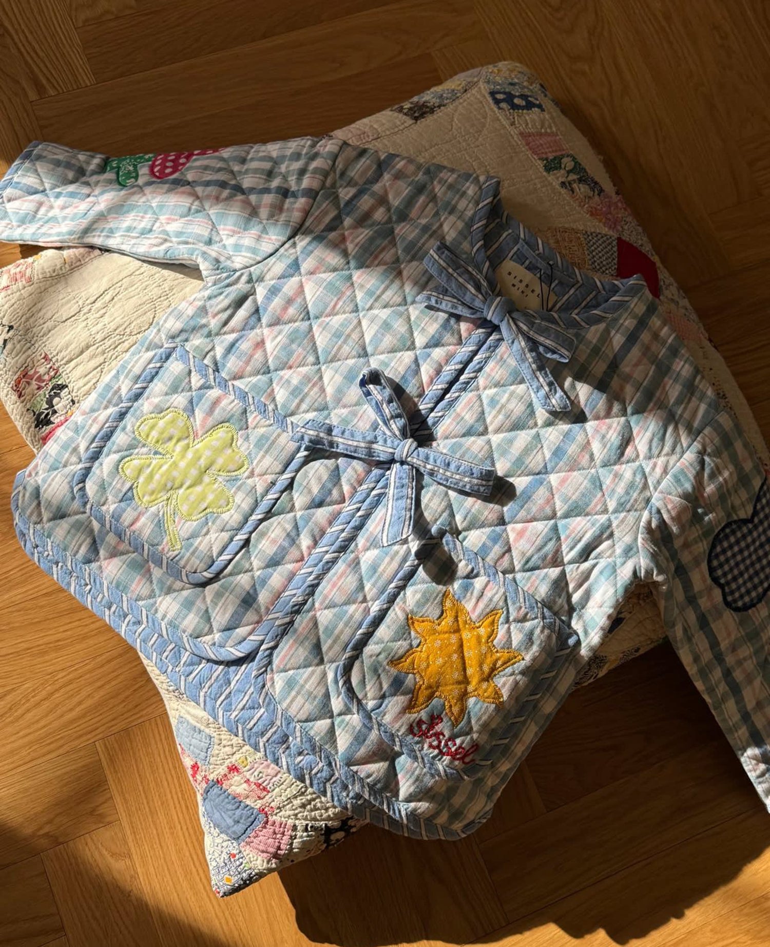 Penny MINI Jacket - Pastel Checks