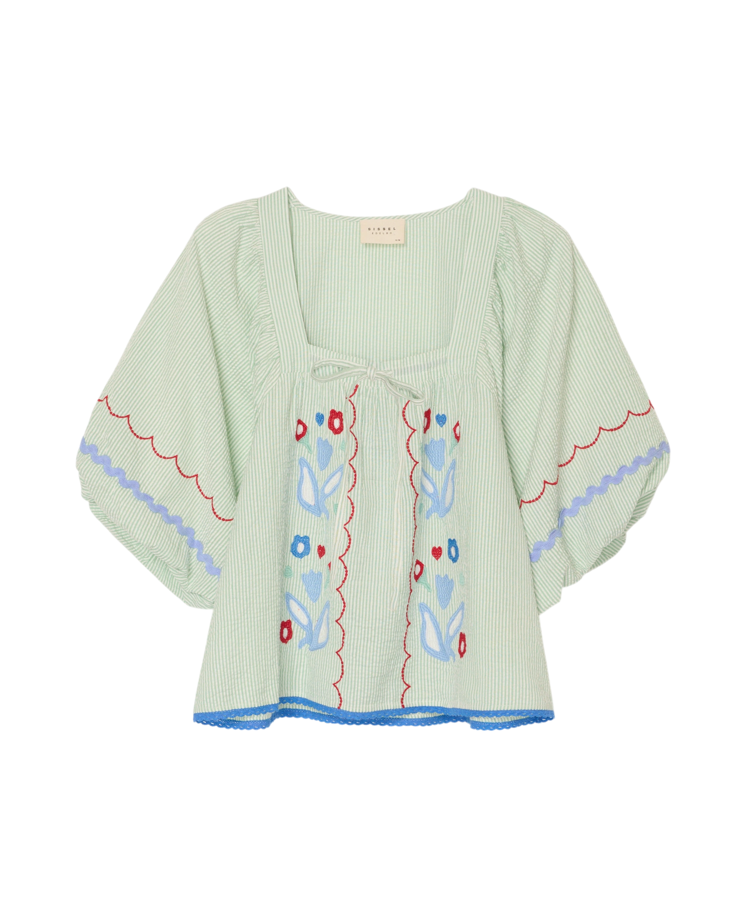 Pixie Top - Mint Stripes