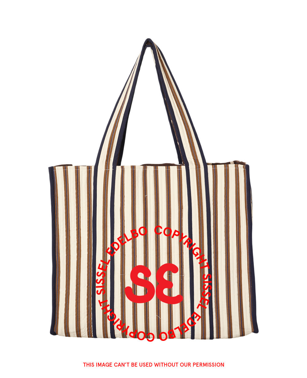 Pricilla Bag - Brown Stripes