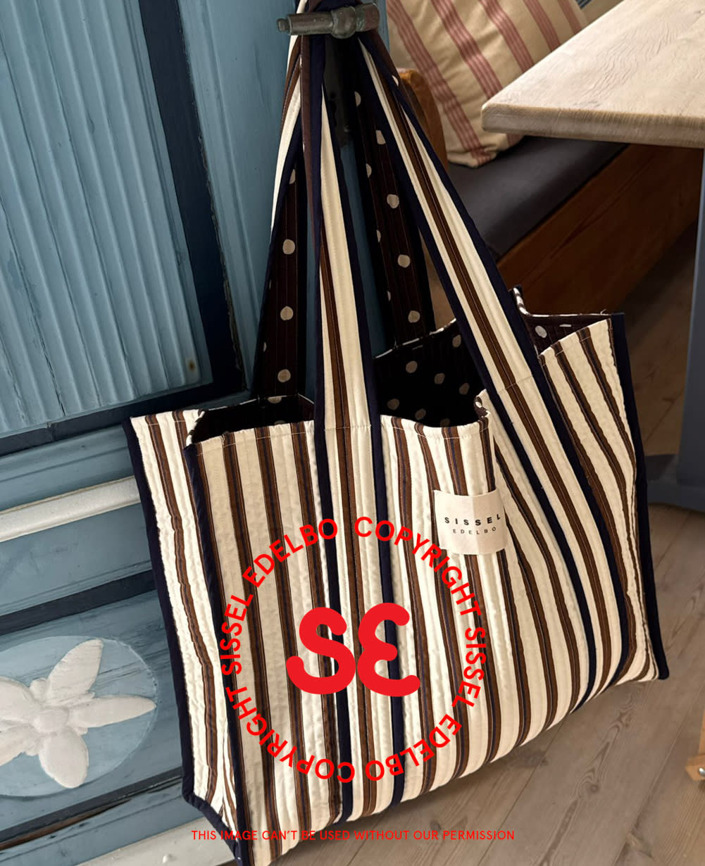 Pricilla Bag - Brown Stripes