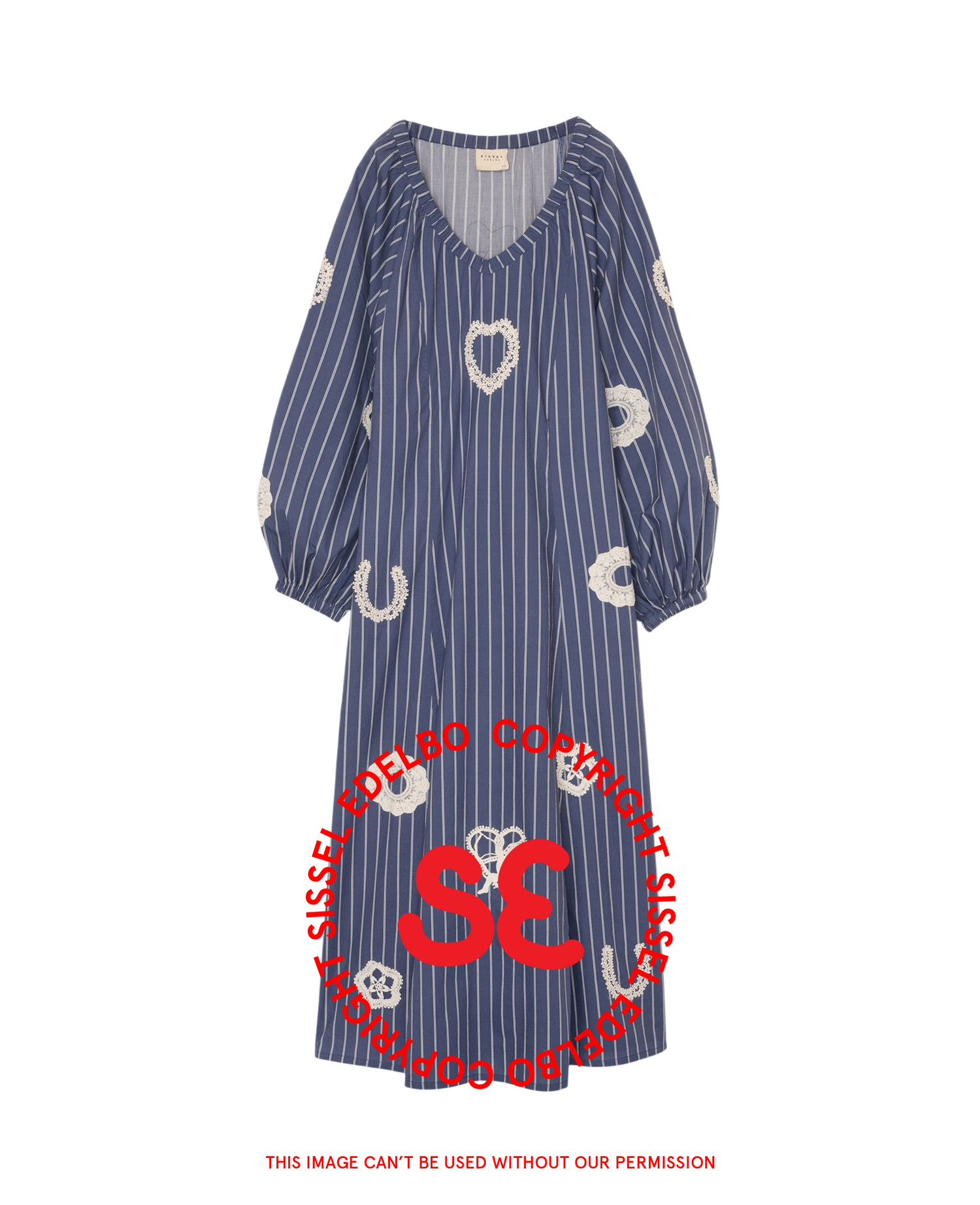 Regina Dress - Dusty Stripes