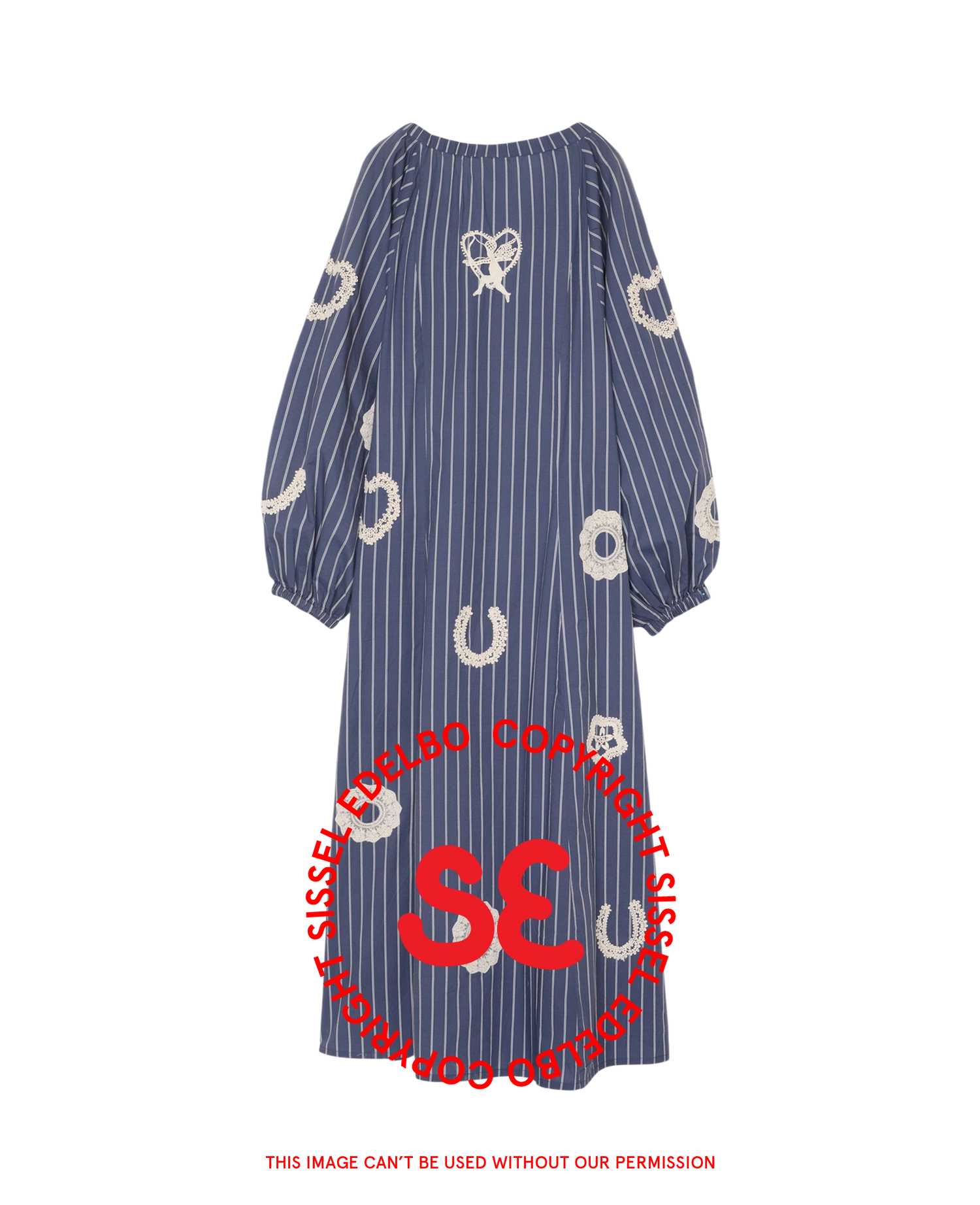 Regina Dress - Dusty Stripes