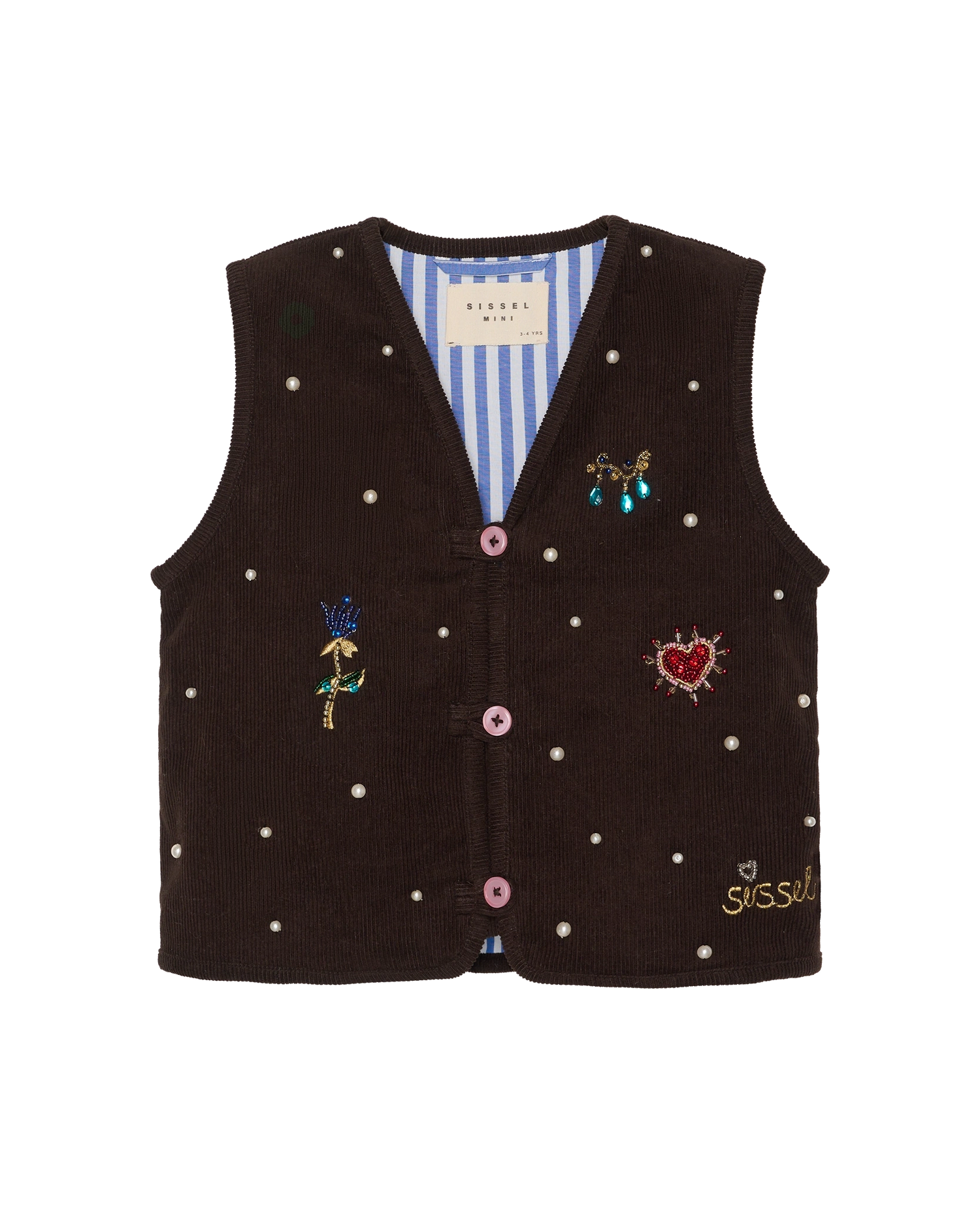 Rita MINI Vest - Brown