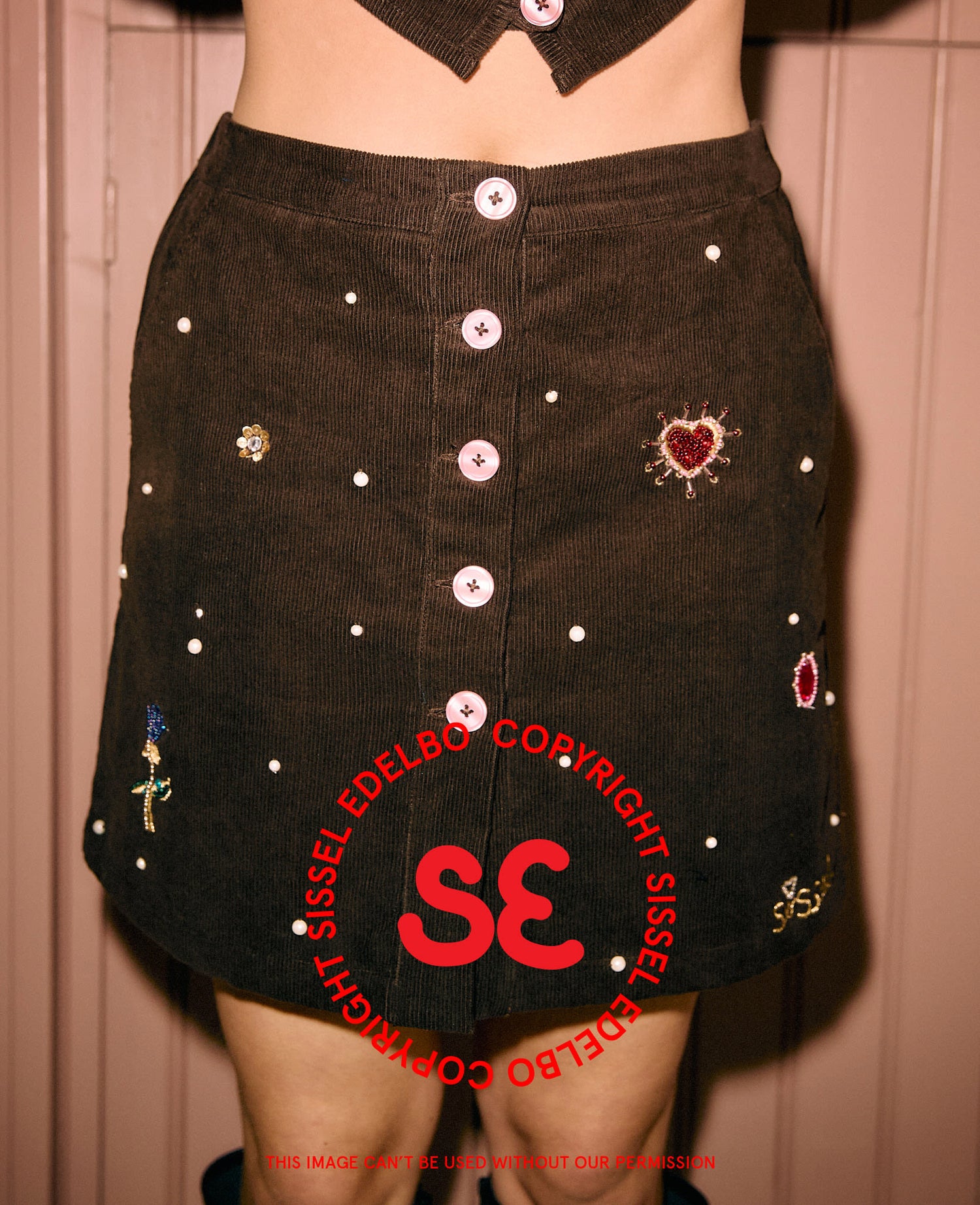 Rita Skirt - Brown