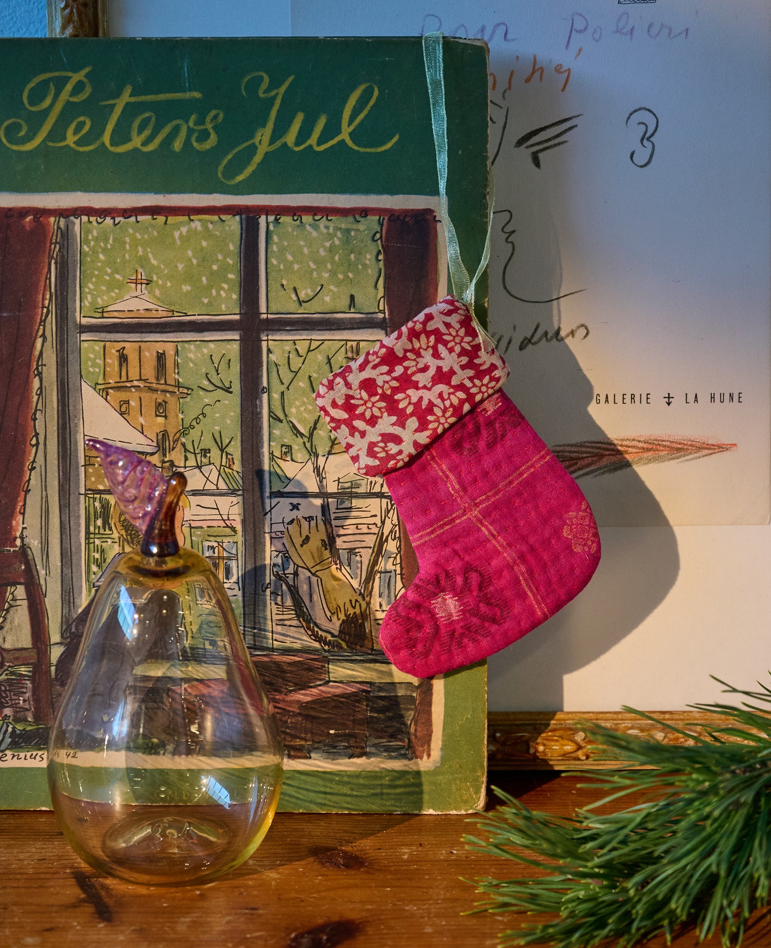 Christmas Sock Ornament - No. 10