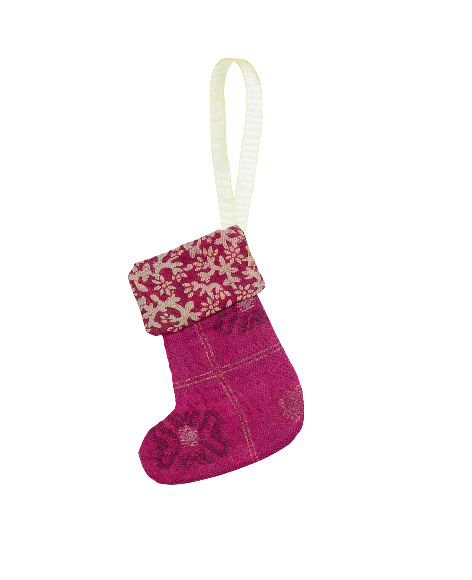 Christmas Sock Ornament - No. 10