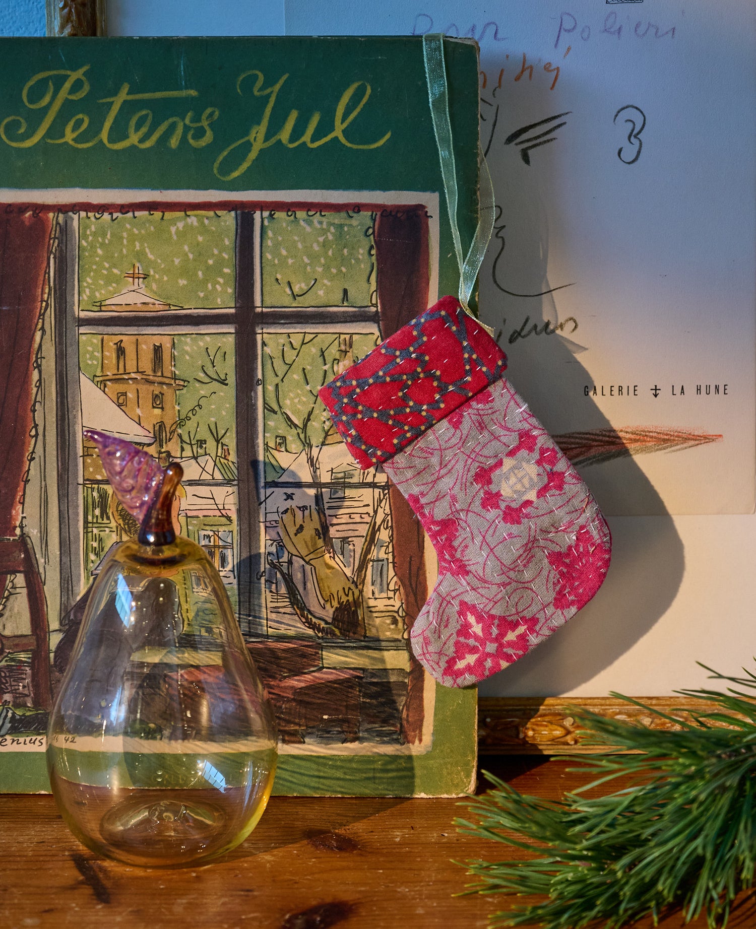 Christmas Sock Ornament - No. 11