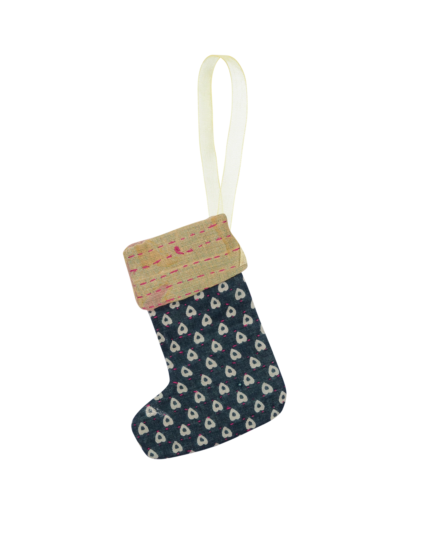 Christmas Sock Ornament - No. 27