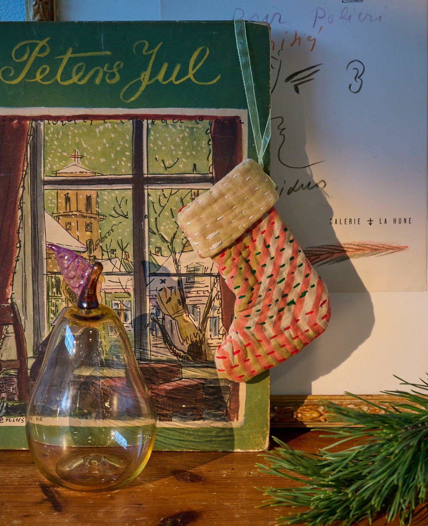 Christmas Sock Ornament - No. 3